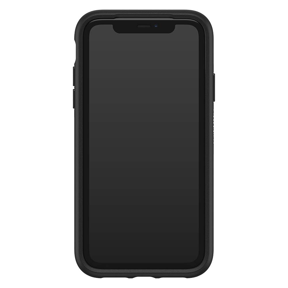 Otterbox Symmetry Coque pour iPhone 11, Antichoc, Anti-Chute, Coque de Protection Fine, supporte 3 x Plus de Chutes Que la Norme Militaire, Noir, Livré sans Emballage