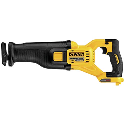 DEWALT FLEXVOLT 60V MAX* Cordless Reciprocating Saw, Tool Only (DCS388B)