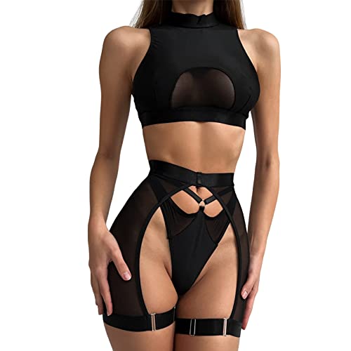 Soutien-gorge triangulaire transparent femme sous-vêtements coquins dentelle
