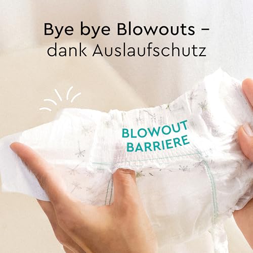LILLYDOO hautfreundliche Baby Windeln - Größe 2 (4+ kg), 34 Stück, Sicherer Auslaufschutz, Weich, Ohne Parfüme & Lotionen für empfindliche Haut, Dermatologisch getestet