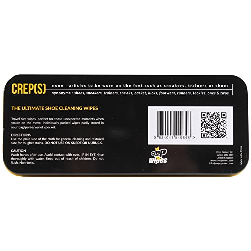 Image of Crep Protect Ultimate Shoe Cleaning Wipes, 24 Count