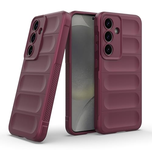 Image of Zapcase Back Case Cover for Samsung Galaxy S25 Plus 5G | Compatible for Samsung Galaxy S25 Plus 5G Back Cover | Liquid Silicon Magic Case with Camera Protection | Plum