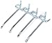 Peg Board Hook Set - 4