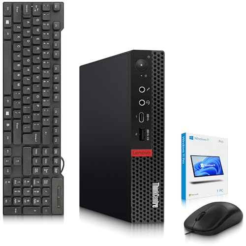 Lenovo ThinkStation P330 Mini Computer PC - Intel Core i7-8th - 16GB DDR4 RAM - 512GB SSD - Quadro P620 GPU - Keyboard & Mouse - Built-in Wi-Fi - Tiny Desktop - Windows 11 Pro (Renewed)