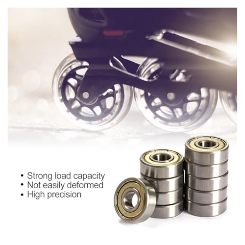 Roulements à billes 608ZZ ABEC7 robustes en acier carbone premium
