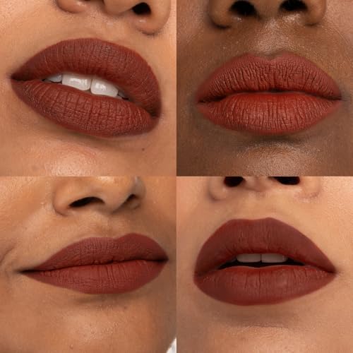 Image of Fae Beauty Lip Whip 12H Matte Liquid Lipstick | Long Wear | Non Drying | Soft Mousse Smudgeproof Formula | Vegan | Enriched with Vitamin E and Cherry Coffee - Peg