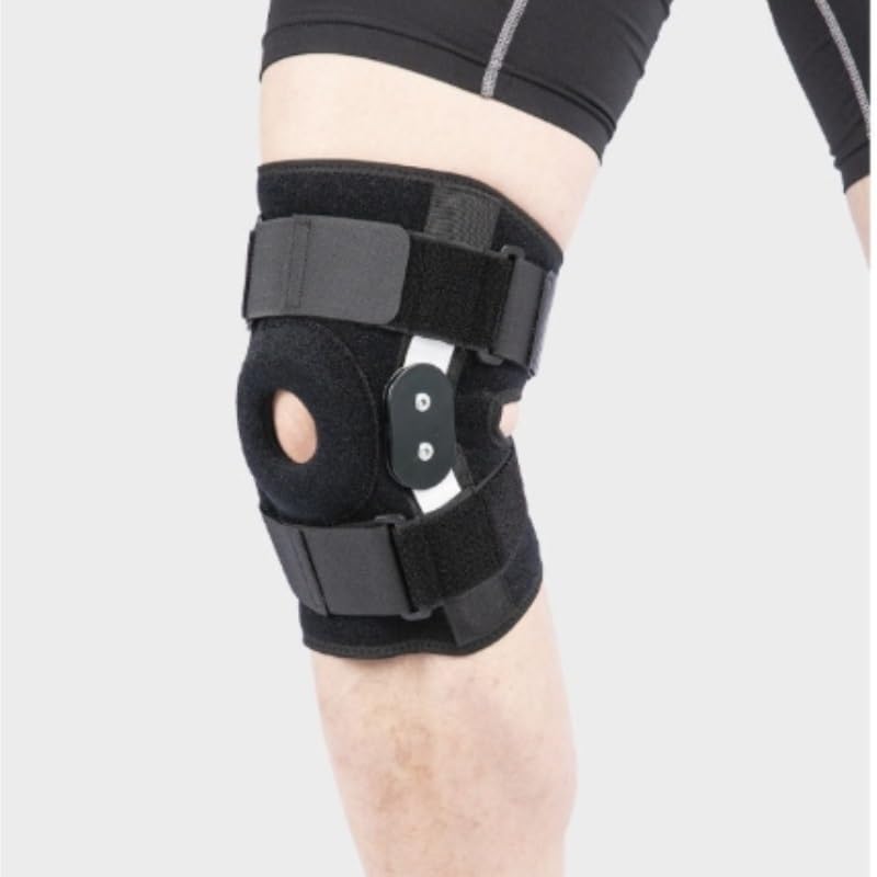 Bandage Metal Sports Support Patellar Knee Pads Pressurized Shock Absorption Running