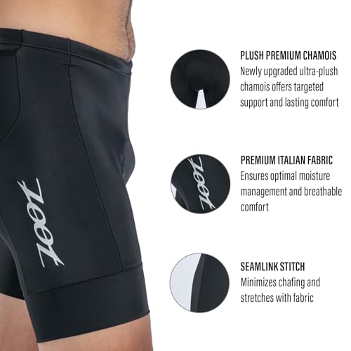 Zoot Men’s Core 7-Inch Tri Shorts, Quick Dry Performance Triathlon Shorts with Cycling Chamois Pad, Pockets & UPF 50+ Fabric2