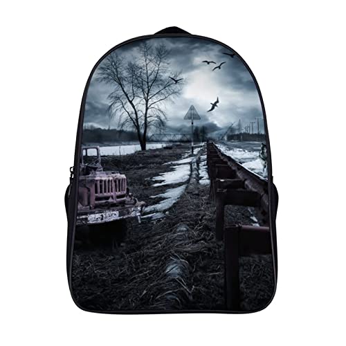 Sac à dos d'école pour enfants cool bookbag étudiant et sac de loisirs grand format 3D
