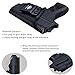Gun Holster, Taurus TH9C Holster IWB Kydex Holster Custom Fit: Taurus TH9C Pistol - Inside Waistband Concealed Carry - Adj. Cant Retention - Cover Mag-Button - Holster Case Pouch (Black, Right)