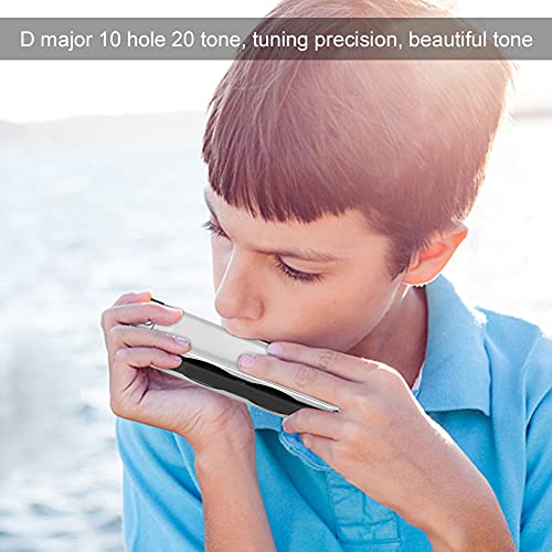 JIKALS D Harmonica Majeur Harmonica Stable Flexible Compact 20 Ton Harmonica Elegant Amis for Family Débutants… - Les Beatles, Paul McCartney, John Lennon, RIngo Starr, George Harrison JIKALS D Harmonica Majeur Harmonica Stable Flexible Compact 20 Ton Harmonica Elegant Amis for Family Débutants… – Image 3