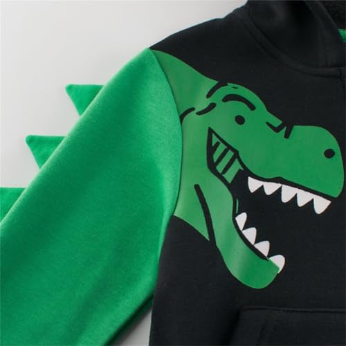 Toddler Boys Jacket Dinosaur Animal Zipper Packaway Spring Autumn Hoodies Coat For Kids Toddler Boy Spring Jackets 4t4