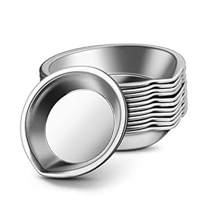 Ukcoco G0P2051096 Farbmischbecher Edelstahl 12 Stück