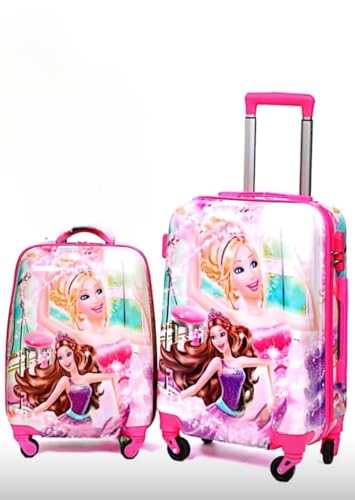 Image of ADSON PC Kids Trolley 360 Rotating Luggage 360 Wheels Non-Breakable Exclusive Edition 20 Inch Kids Hardsided Suitcase with 4 Wheels, 360 Wheel Travel Trolley Bag