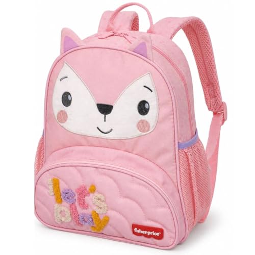 Mini Mochila Infantil Fisher Fun Time Rosa