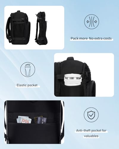Image of ECOHUB Travel Backpack Airline Approved Under Seat Personal Item Bag
