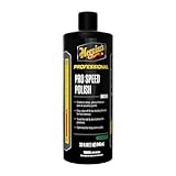 Meguiar's M200 Pro Speed Polish, Extremely User-Friendly Professional Car Polish for Light Defect Removal, Easy Polishing While Creating a High-Gloss Finish to Make Your Car Shine, 32 Oz