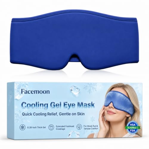 FACEMOON Cooling Gel Eye Mask Blue
