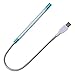 Produktbild DZYDZR LED USB Lampe - Touch Schaltertragbar Dimmbare Buchlampe Flexibles Licht für Notebooks, Tablets, Powerbanks, PC -Nachtlampe, Leselampe, Laptoplampe (Blau)