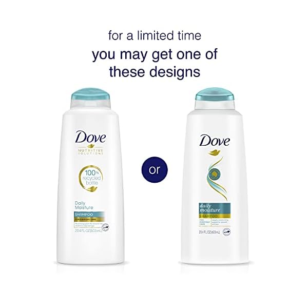 Dove-Nutritive-Solutions-Shampoo-Daily-Moisture-204-oz Dove Ultra Care Shampoo Daily Moisture for Dry Hair Shampoo with Bio-Restore Complex 20.4 oz
