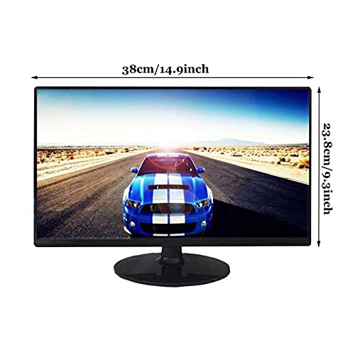 Image of Ultra-Thin Wide Monitor 16-inch Portable Computer Monitor Full Hd 1080p Led LCD External Monitor with Hdmi and Vga Ports-Black