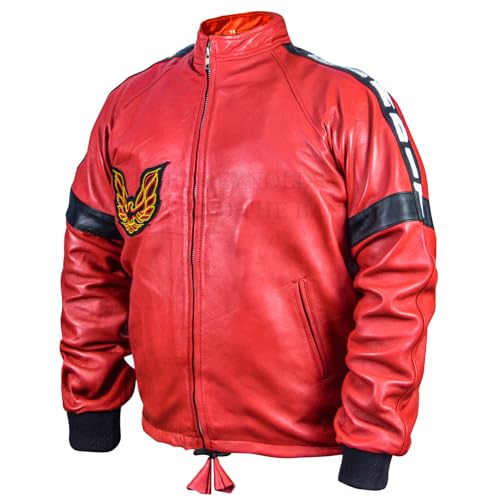 Red Real Leather Jacket – Classic Movie Style, Iconic Design, Premium Leather3