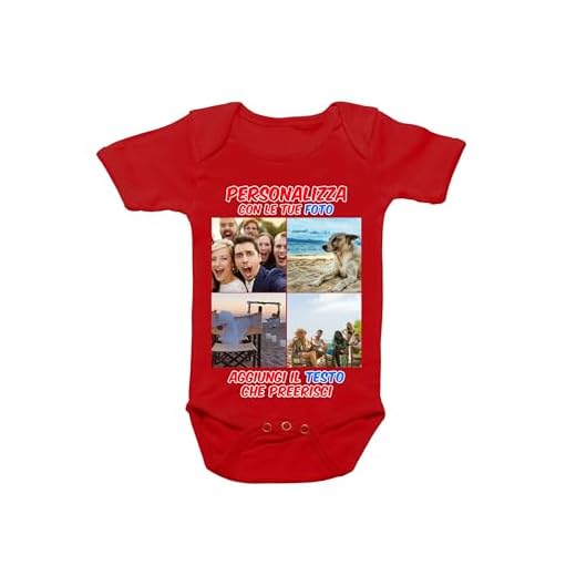 Body Neonato Personalizzato Bianco