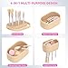 Makeup Brush Cleaner Mat 3 in 1 Makeup Brush Holder Silicone Makeup Brush Drying Rack Make Up Brush Cleaning Bowl Make Up Brush Cleaner Pad Cosmetic Storage Box Cleaning Tool for Sponge Powder Puff
