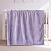 BORITAR Baby Blanket with Butterfly Design for Girls Ultra Soft Fleece Warm and Lightweight Blankets for Infant Toddler Newborn, 30x40 Inch, Purple