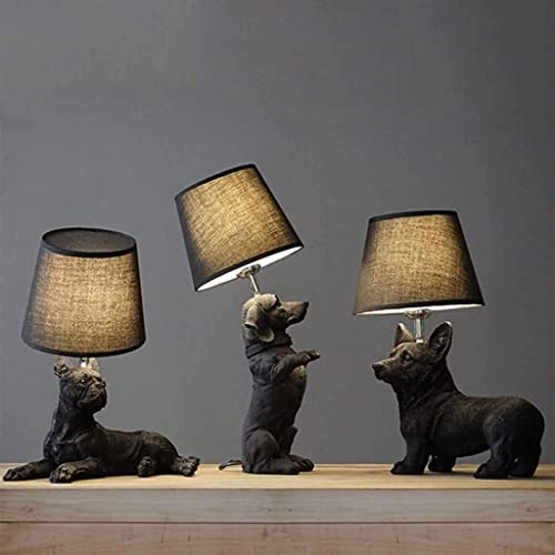 Lampe de bureau rétro chiot idée cadeau originale pour chambre - 2