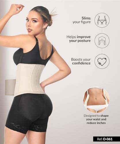 Forma Tu Cuerpo Waist Trainer for Women, Corset Shapewear, Hourglass Shape Faja Body Shaper, Waist Cincher for Women3