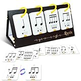 Luoilba Rhythmus-Lernkarten - Notentabelle - eine Rhythmus-Übungshilfe für Klavier-, Geigen- und Schlagzeuglerner