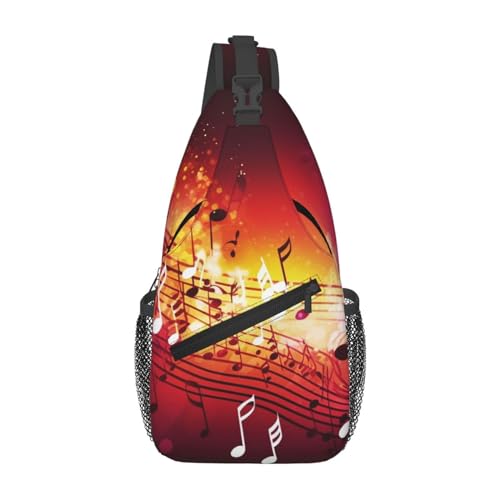 Bolso Cruzado Unisex Negro Pequeño para Senderismo miniatura 6