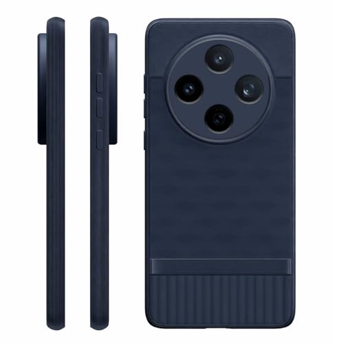Image of Shockproof Case Compatible with Vivo X200T 5G / X200s 5G | Full Camera Protection | TPU Flexible Back Cover for Vivo X200T 5G / X200s 5G (Steel Blue)