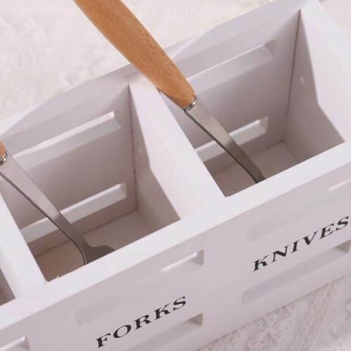 Fournitures de rangement d'ustensiles avec séparateurs pour fourchettes