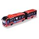 Dickie Toys - Spielzeug-Bus Volvo (rot) – lenkbarer City Bus (40 cm) zum Spielen für Kinder ab 3 Jahren, Spielzeugauto mit Lenkung & Türen zum Öffnen