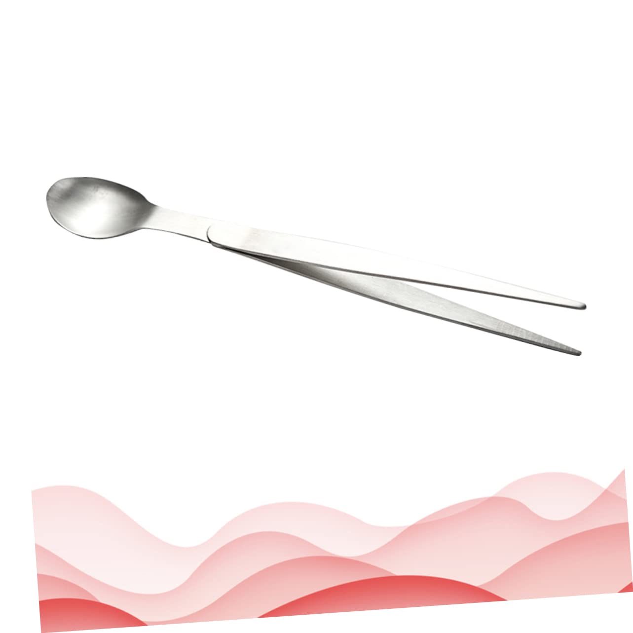 Alipis 3 Piezas De Acero Inoxidable Cuchara De Prueba De Sabor Cuchara Para Untar Palillos De Acero Inoxidable Cucharadita De Metal Cucharas De Postre Palillos Para Aperitivos Cubiertos