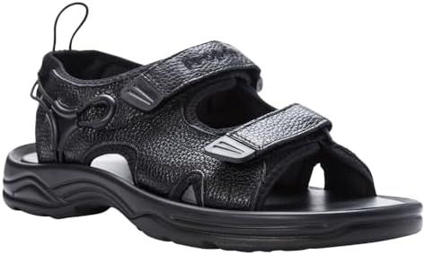 Propét Men's Surfwalker II Sandal, Black, 18 X-Wide US | Image 1