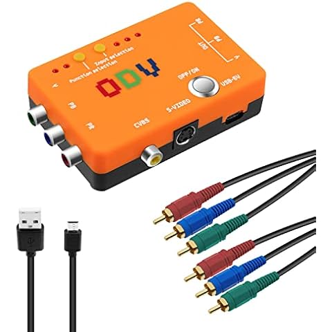 Mcbazel ODV-II Component/CVBS/S-Video to Component Converter for Retro Gaming Console Cover