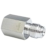 1/8' 1/4' 3/8' 1/2' NPT Female 1/4' 1/2' VCR Male SUS316L Stainless Steel Pipe Fitting Coupler Adapter Connector (Color: 1l4 NPTF To 1l4 VCR)