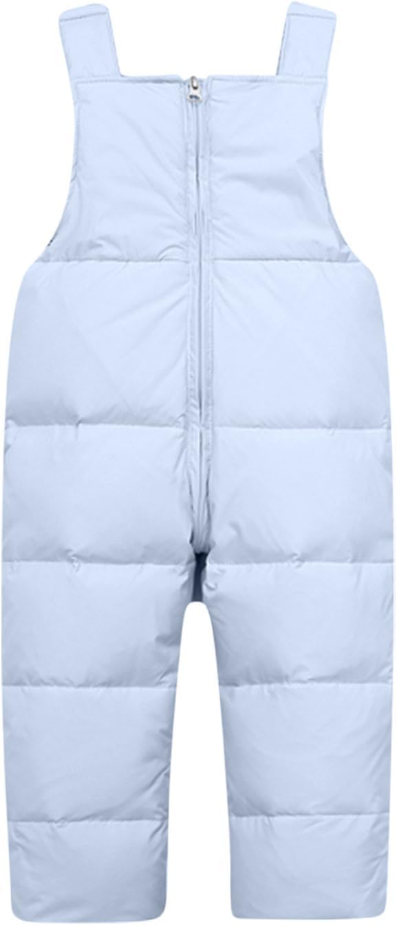 Niños niñas Traje de esquí Conjunto de Dos Piezas con Capucha Caliente Abajo Parker Ocio Viento Traje de Nieve a Prueba de Viento Impermeable Engrosada Conjunto de Dos Piezas