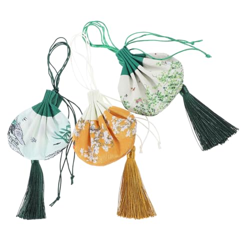 MAGICLULU Bolsita Vacía De 3 Uds., Bolsita China, Bolsita De Lavanda Rellenable, Bolsita para Armario