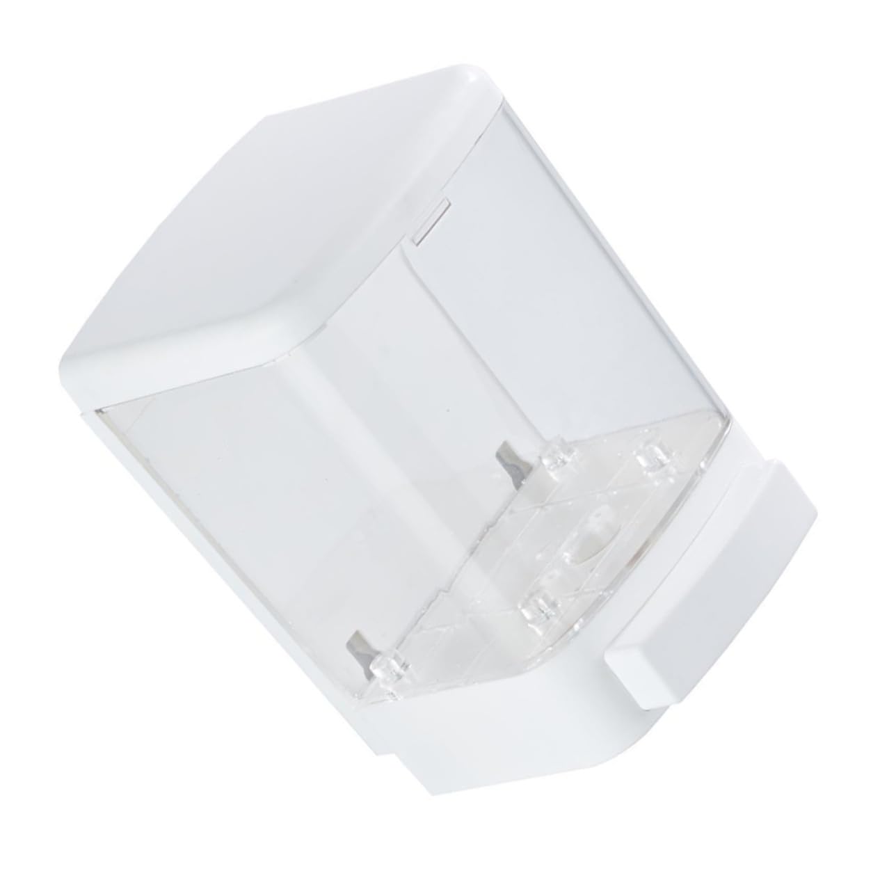 ERINGOGO Distributore Di Sapone Schiumogeno Manuale Parete Realizzato in Plastica Di Facile Da Pulire e Riempire Design Antigoccia Adatto Per Uso Domestico e Professionale