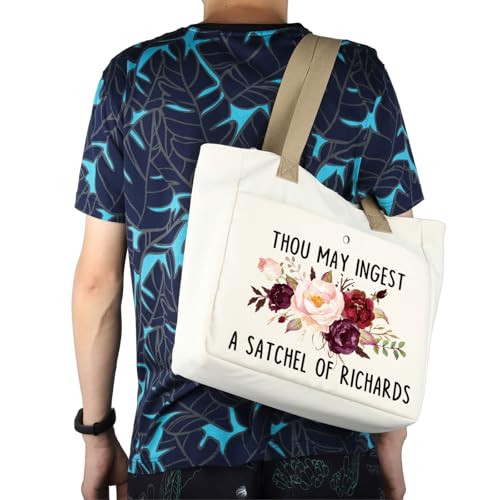 Bolso tote grande sarcástico y divertido miniatura 5