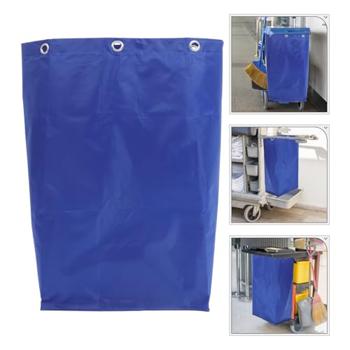 Bolsa para carrito de limpieza Veemoon multifuncional resistente con ganchos 4