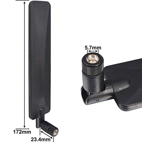 Kaunosta Wireless Netzwerk Router Antenne universelle Breitband 12dBi omnidirektionale Paddle Antenne hoher Gewinn mit SMA-Anschluss cpe-Router Verizon Access Point und andere Netzwerkgeräte 2 Stück - Image 6