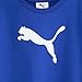 PUMA Boys 2PC Short Sleeve Cotton Tee & Woven Short Set, Royal Blue, 6