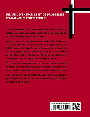 Exos Probs Analyse Mathématique : résoude les problèmes de calcul complexes - 3