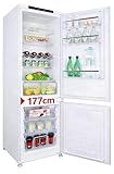 Einbaukühlschrank mit gefrierfach 177 cm hoch ,【​No Frost Plus】, kühl gefrierkombination einbau 178 kühlschrank | 248L (186L/62L) | Energieeffizient |5 hat,5 Schubladen|Leise|Türscharnieren Wechselbar