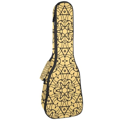JRHEJTHH Housse imperméable pour ukulélé en tissu Oxford durable et élégant avec sac de rangement style floral géométrique – Jaune, Multicolore., 25.9x9x3.1in/66x23x8cm, Moderne - Les Beatles, Paul McCartney, John Lennon, RIngo Starr, George Harrison JRHEJTHH Housse imperméable pour ukulélé en tissu Oxford durable et élégant avec sac de rangement style floral géométrique – Jaune, Multicolore., 25.9x9x3.1in/66x23x8cm, Moderne